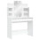 VidaXL (white) vidaXL Dressing Table Makeup Vanity Desk Cosmetic Table with LED Lights Black 2