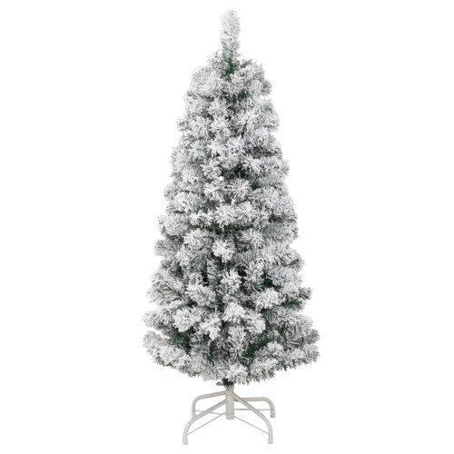 VidaXL (150 cm) vidaXL Artificial Hinged Christmas Tree Pre Lit Artificial Tree Xmas Decor 1