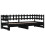 VidaXL (black, 80 x 200 cm) vidaXL Pull-out Day Bed Sofa Bed Guest Bed Frame Daybed Couch Solid Wood Pine 7