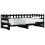 VidaXL (black, 80 x 200 cm) vidaXL Pull-out Day Bed Sofa Bed Guest Bed Frame Daybed Couch Solid Wood Pine 5