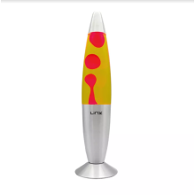 (Yellow / Red) 16inch Aluminum Retro Mood Light Decor Wax Lamp
