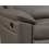 (Taupe Grey) Austin Genuine Leather 3 + 2 Reclining Sofa Suite 3