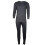 (Charcoal - 2 Pack, XL) Mens Thermal Underwear Sets Premium Quality 2 Pack 3
