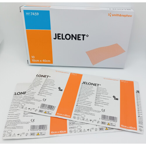 Jelonet 10cm x 40cm Box of 10 - REF: 7459
