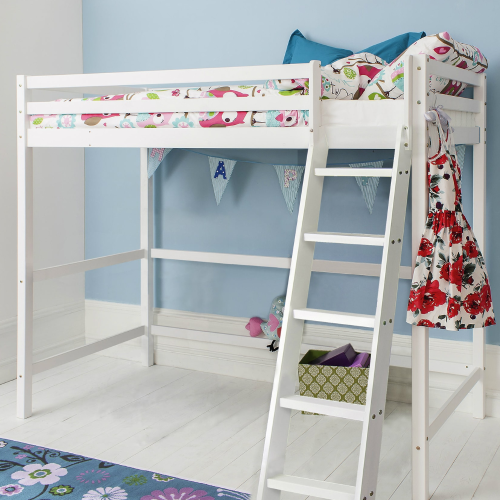 Noa and Nani Texas High Sleeper Cabin Bed in Classic White