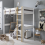 Noa and Nani Una Highsleeper Cabin Bed in Classic White 1