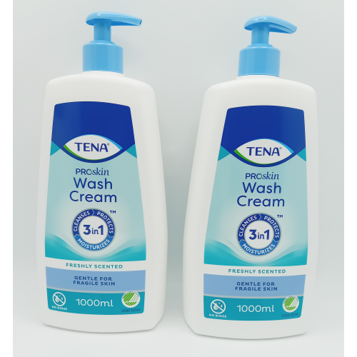 Tena TENA Wash Cream 1000ml x 2 - REF: 4250 1