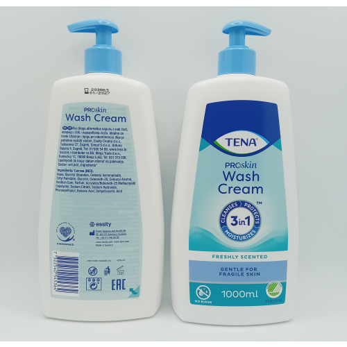 Tena TENA Wash Cream 1000ml x 2 - REF: 4250 2