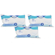 TENA Wet Wipes Pack of 48 x3