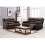 (Brown) Washington Leather 3 & 2 Seater Sofa Set 1