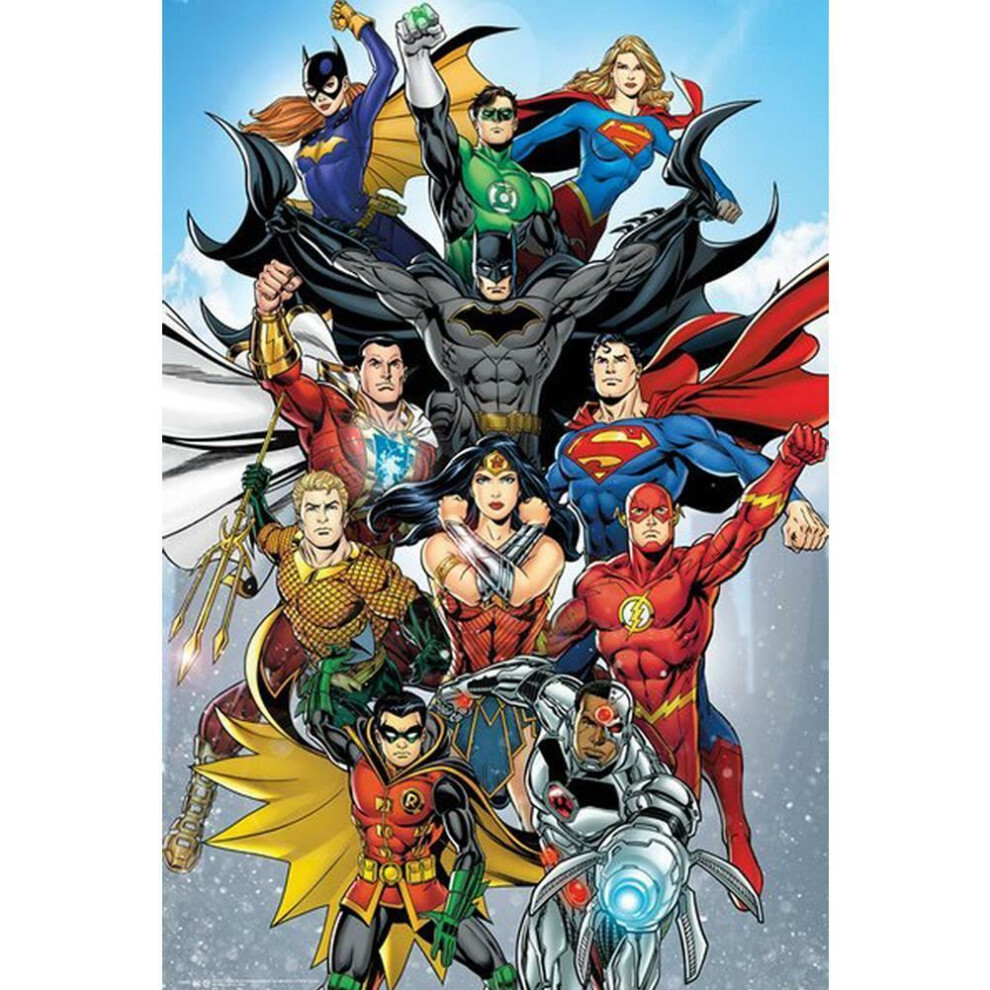 DC Comics Rebirth Poster