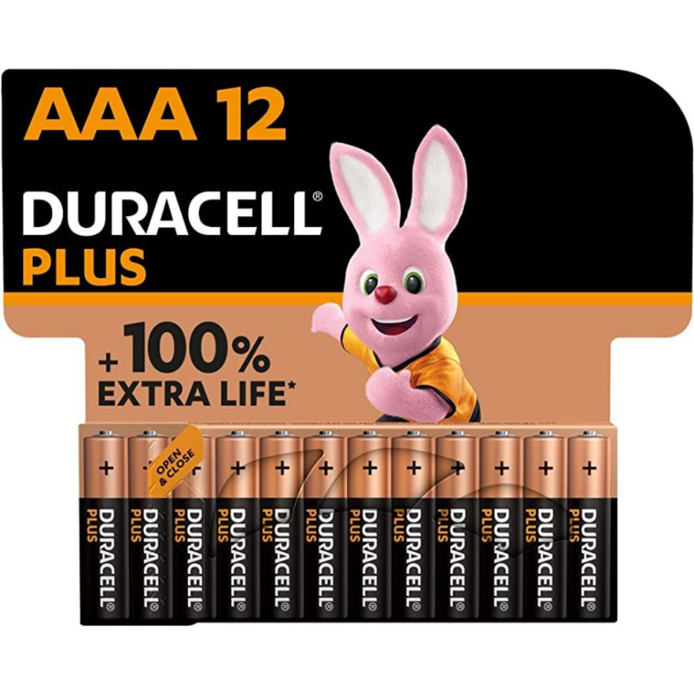 Duracell Plus Power AAA Pack of 12