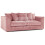 (Pink, 3 Seater) Luxor Scatter Back Colourful Cord Sofa Range 1