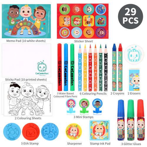 Cocomelon Stationery Christmas Countdown Advent Calendar 2