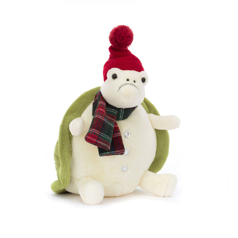 Jellycat Snowman Timmy Turtle Soft Plush