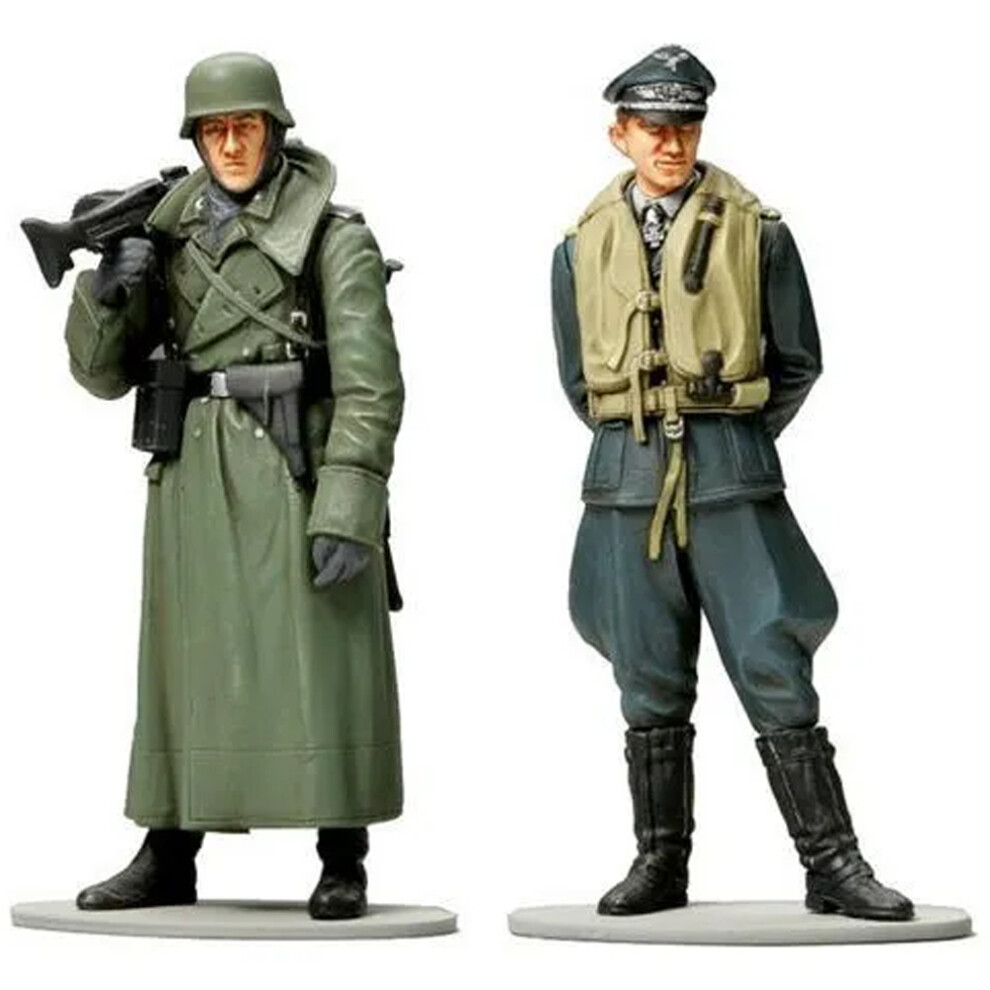 Tamiya 89641 Machine Gunner & Ace Pilot 1:35 Model Kit