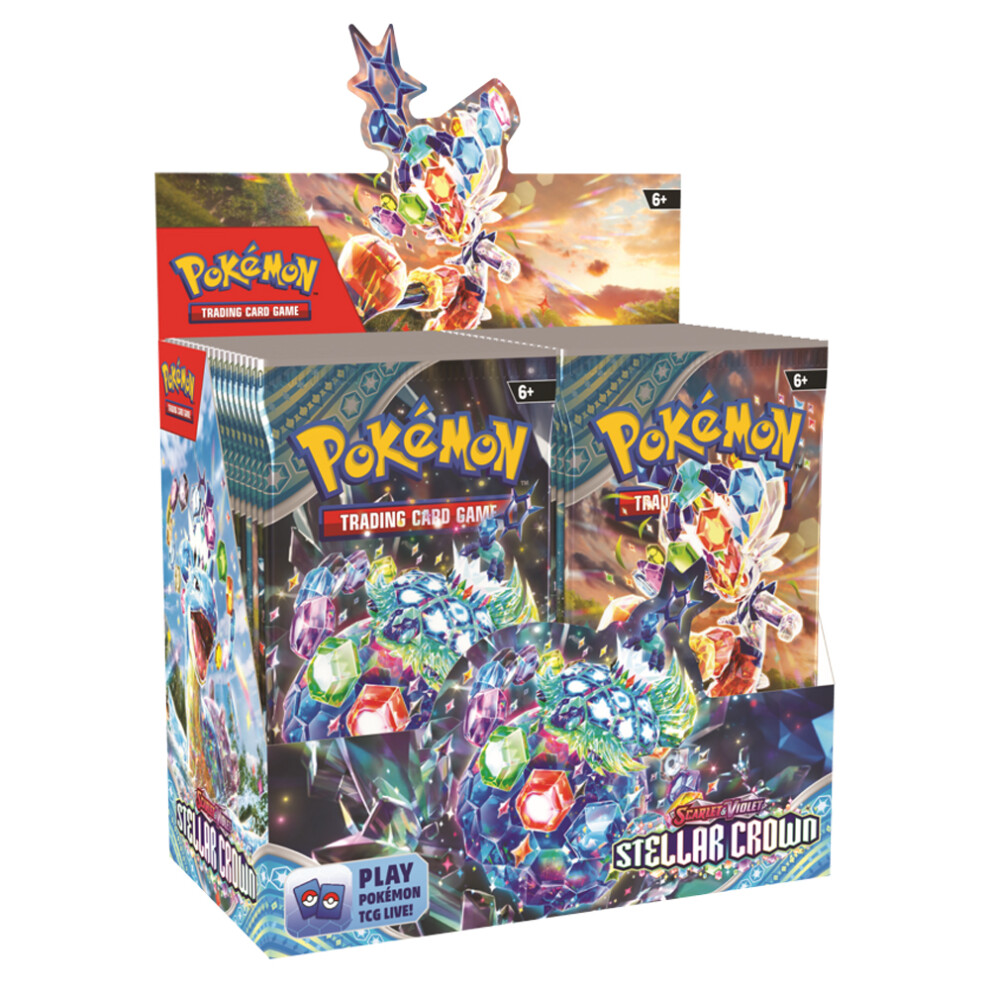 Pokemon TCG: Scarlet & Violet Stellar Crown - Booster Box (36 Packs)