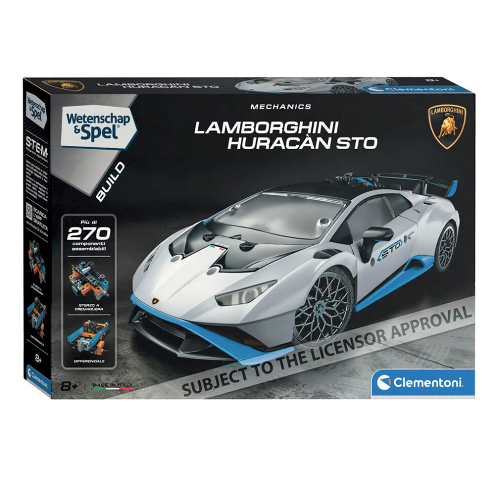 Clementoni Mechanics: Lamborghini Huracan STO Construction Model Age 8+