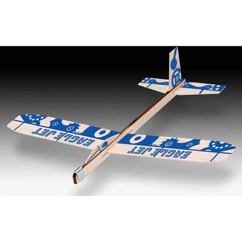 Revell 24328 Flying Action Balsa Birds Glider - Blue