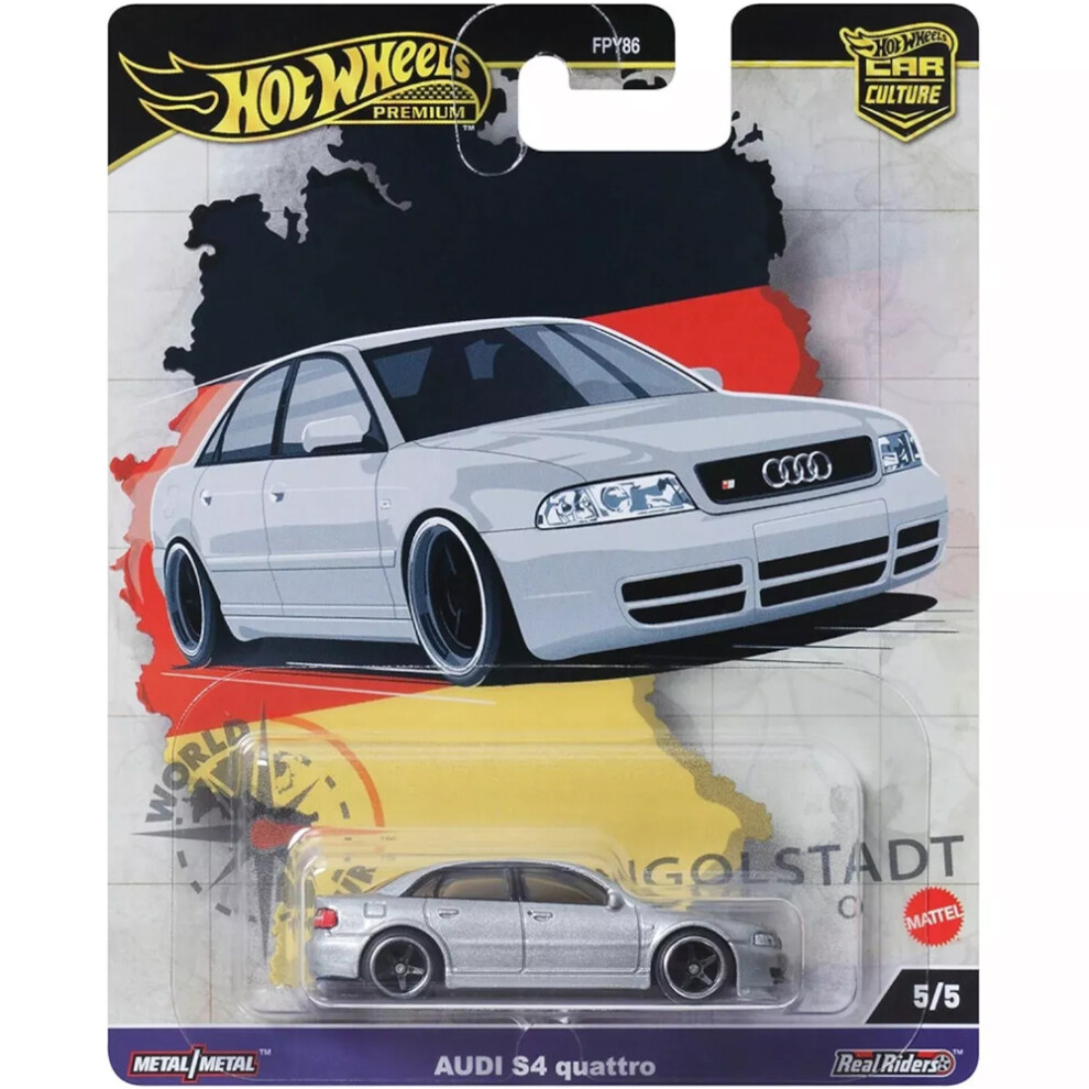 Hot Wheels HRV81 Car Culture World Tour: Ingolstadt - Audi S4 Quattro 5/5