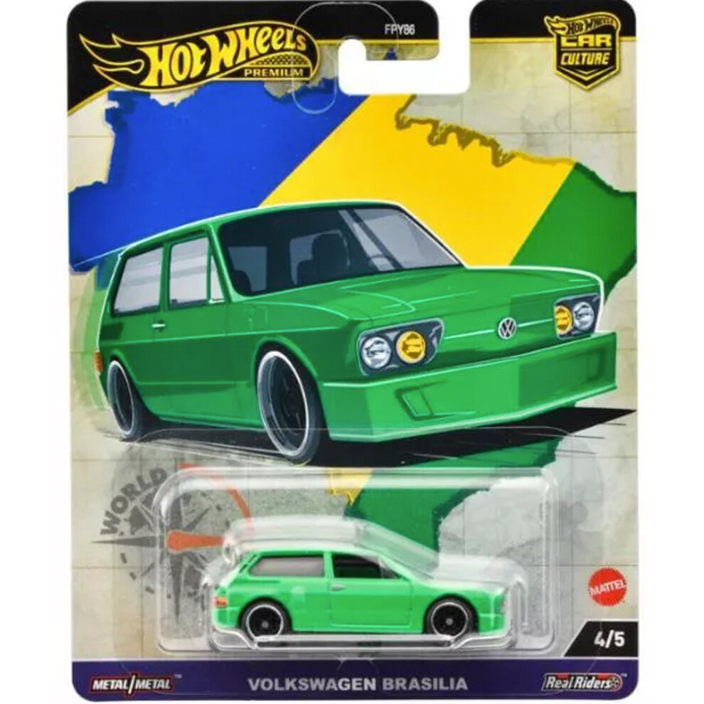 Hot Wheels HRV82 Car Culture World Tour: Brasilia - Volkswagen Brasilia 4/5