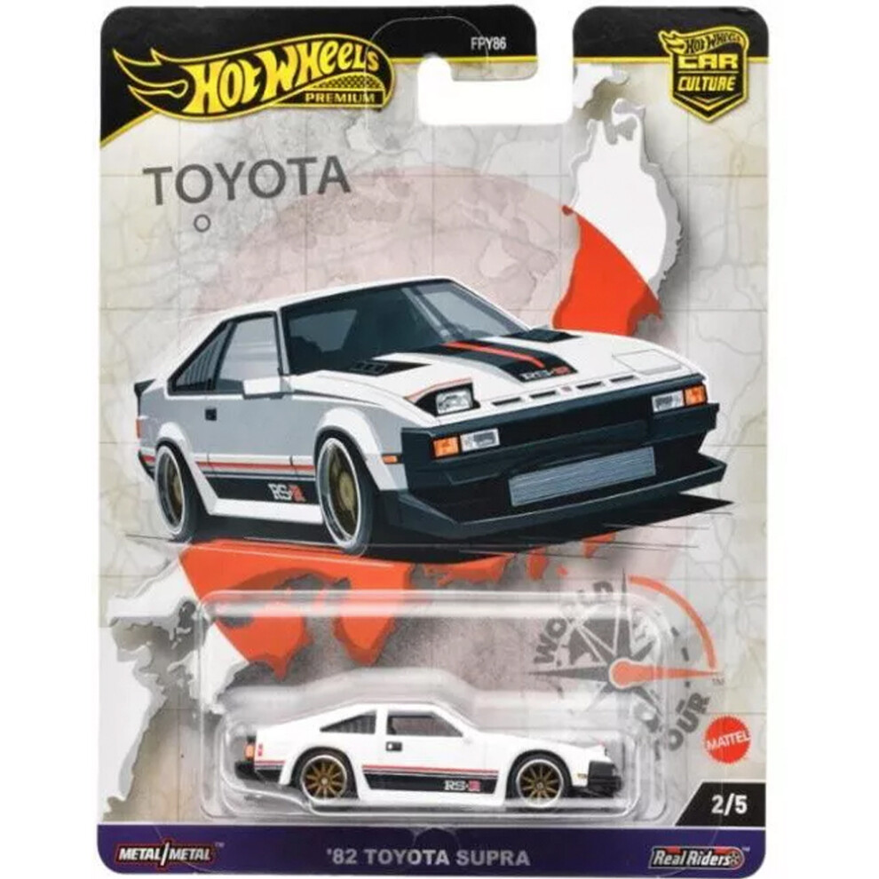 Hot Wheels HRV97 Car Culture World Tour: Toyota - 1982 Toyota Supra 2/5