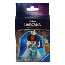 Ravensburger Disney Lorcana Fundas para Cartas de Tiana - Celebrando a la Princesa | 65 Fundas Protectoras