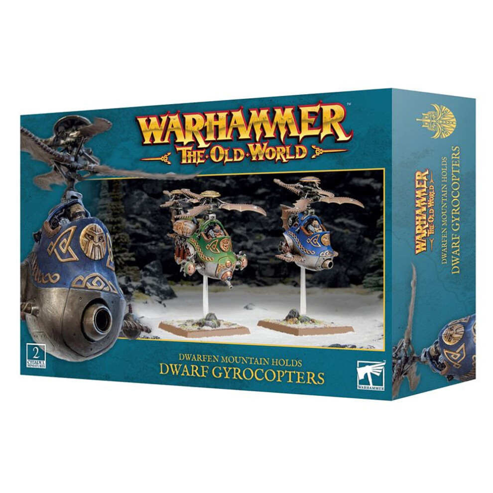 Games Workshop Warhammer The Old World Dwarves: Gyrocopters/Gyrobombers 10-13