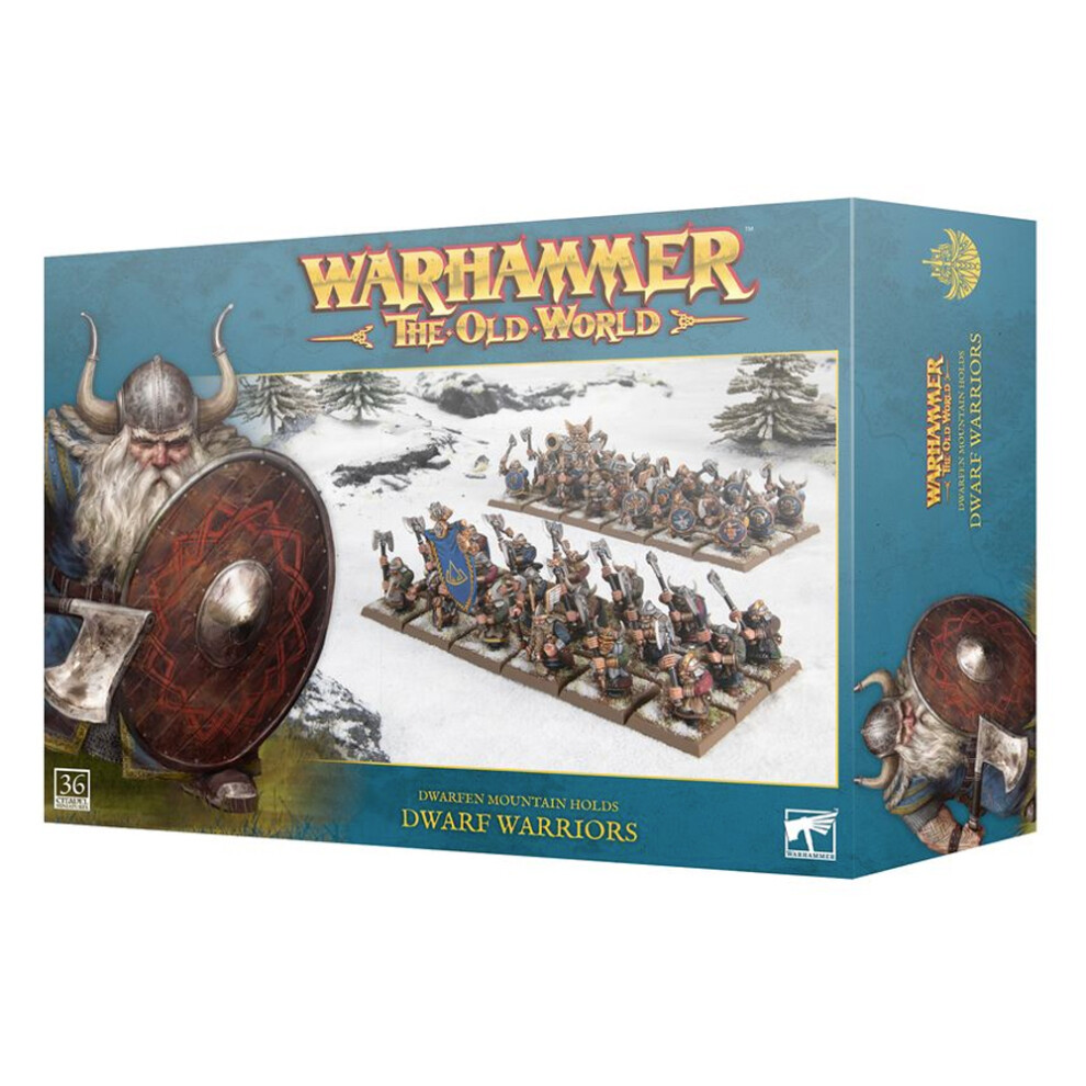 Games Workshop Warhammer Old World Dwarfen Mountain Holds: Dwarf Warriors 10-07