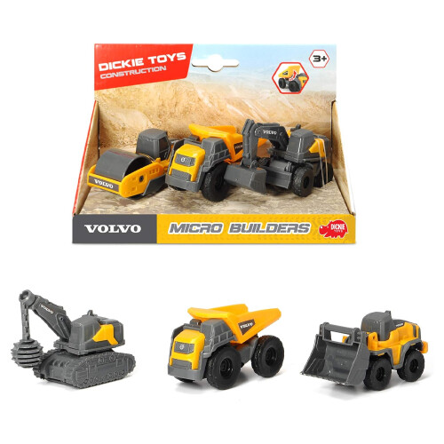 Dickie Volvo Micro Builders Toy 203722009 on OnBuy