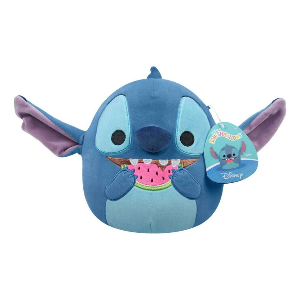 Squishmallows Disney Stitch Holding Watermelon 8" Plush Soft Toy