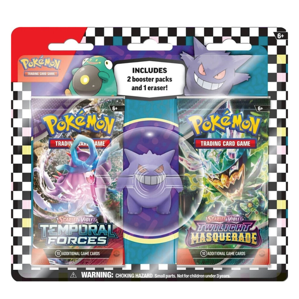 Pokemon TCG: Back to School 2024 Eraser Blister