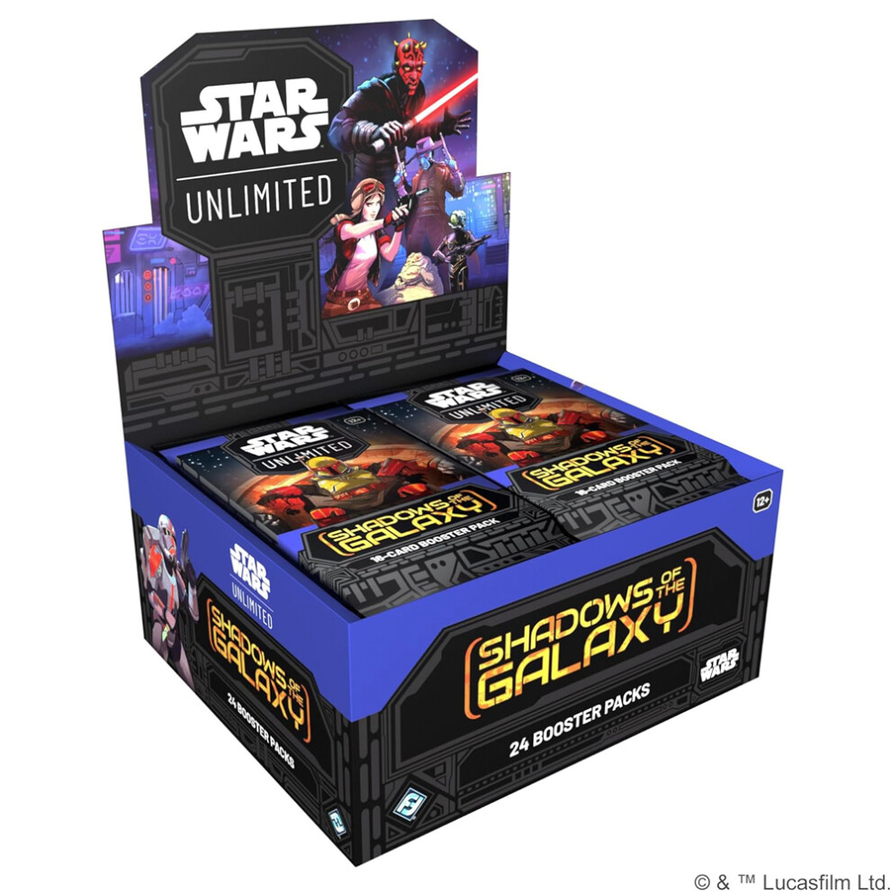 Star Wars: Unlimited - Shadows of the Galaxy Booster Box (24 Packs)