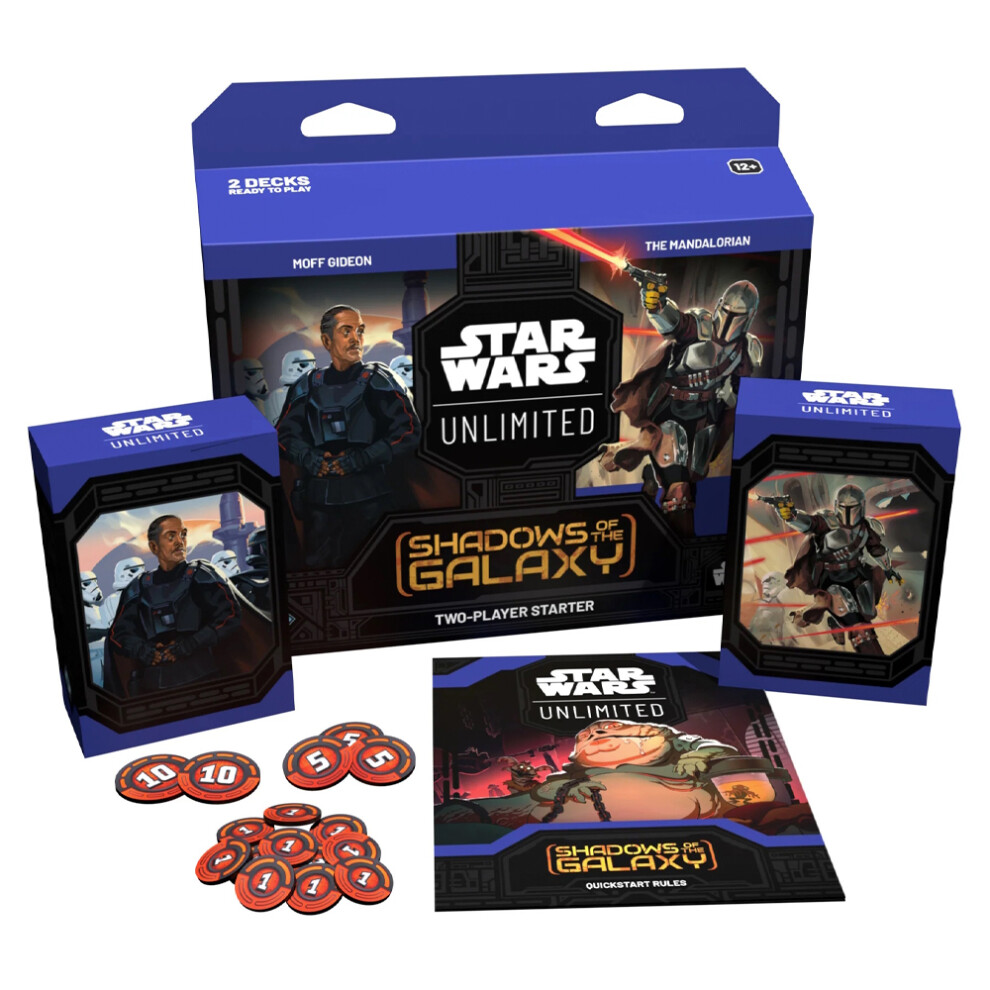 Star Wars: Unlimited - Shadows of the Galaxy Two-Player Starter Deck Pack