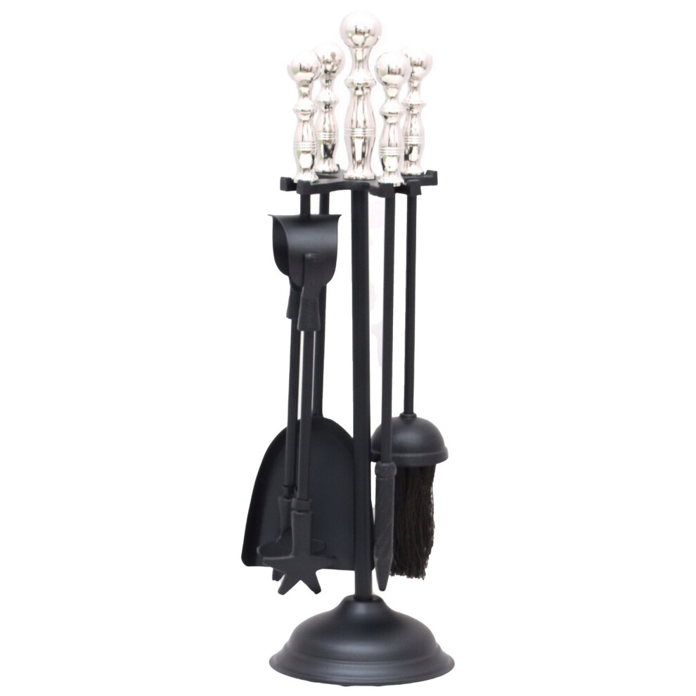 Hill Interiors Dutchess Chrome Companion Set