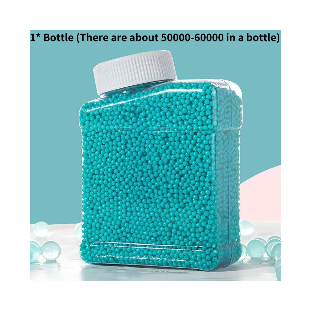 (Light Blue) 50000 Gel Blaster Ammo Ball Refill Water Ammo Toy Splatter Gun 78mm Convenient