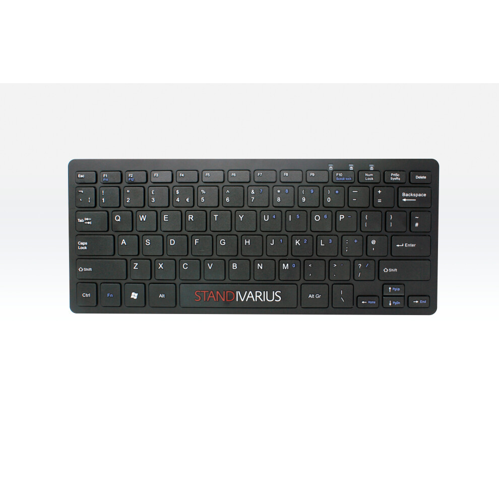 Standivarius Piano Ii Usb - Wired Compact Portable Qwerty Keyboard - Black 601577559511