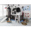 Noa and Nani Moro Midsleeper Bed with Slide & Pirate Hideaway Package in White 2
