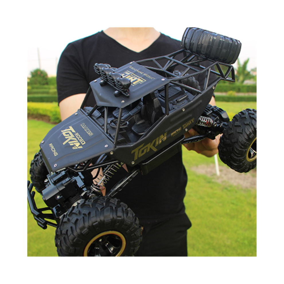 (37cm Black Large-1B) 1:12 / 1:16 4WD RC Car 2.4G Radio Control Car Buggy Off-Road Remote Control Cars  Trucks Boys Toys for Children Toy Cars