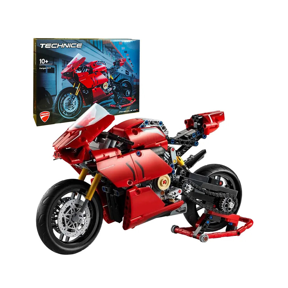 (with original box) Technical Motorcycle Ducatis Racing Car Building Blocks 42107 IDEAS Model Motorbike Vehicle Bricks Toys for Kids Christmas Gifts T