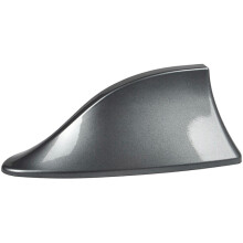 (Gray) Car Signal Aerials Shark Fin Antenna for Honda CRV Accord HR-V Vezel Fit City Civic Crider Odeysey Crosstour Jazz Jade