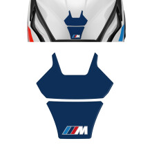 (C) For BMW M1000R M1000RR 2019 2020 2021 2022 2023 M Motorcycle Tank Pad Protector 3D Gel Protection Decal Motorcycle Neck Braces