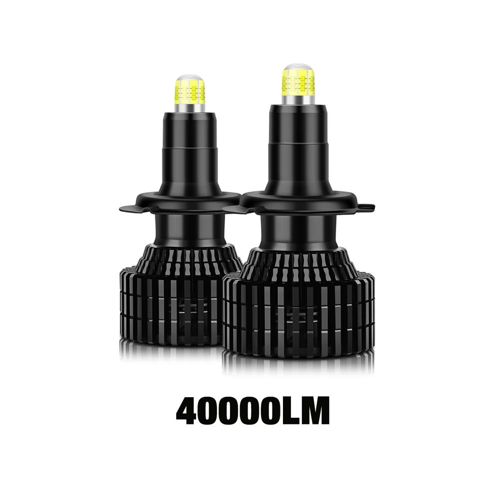 (9012(HIR2), 40000LM) 2pcs 30000LM H7 Led 360 H1 HB3 HB4 9012 HIR2 Led H11 H8 9006 9005 Car Headlight Bulbs Fog Lamp for Auto 3000K 6000K 12V 3D Chips