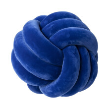 (28cm, Knot klein blue) Inyahome Soft Knot Ball s Round Throw Cushion Kids Home Decoration Plush Throw Knotted HandmadeStuffed Animals