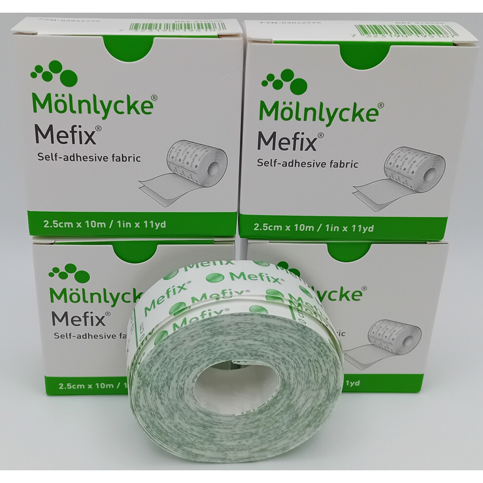 Molnlycke Mefix 2.5Cm X 10M X4 - Ref: 310250