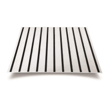 Children's Room Modern Design Black and White Stripe Rug 100 x 150 cm