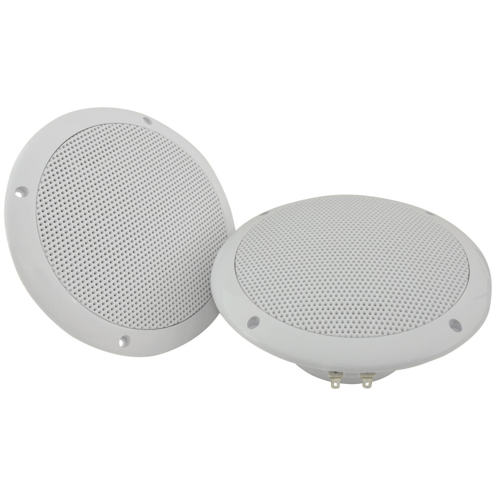 Water Resistant 6.5" Speakers | | 100W Max | 8 Ohms White 5015972023013