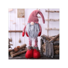 (Red) Christmas Craze Gonk Gnome Decoration Ornament Soft Dolls Toys Kids Gifts