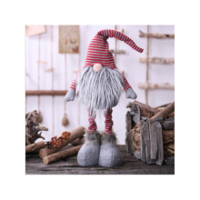 (Grey) Christmas Craze Gonk Gnome Decoration Ornament Soft Dolls Toys Kids Gifts
