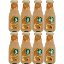 Starbucks Frappuccino Caramel Bottle Drink 8 x 250ml Best BeforeApril 2025